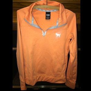 Pink Orange Reflective Zip Up